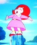 Thunderella gets the only solo number of the film.