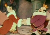 The kings of Lilliput and Blefescu, before things went wrong.